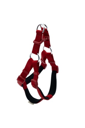Doggie Konfor Dokuma Ronin Göğüs Tasması Kırmızı 2.0*45-55 cm (DSGT M)