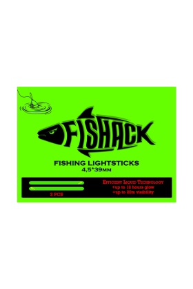 Fishack Jel Balıkçı Fosfor Çiftli 45*39mm