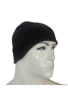 Savex Kulaklıklı Polar Bere Siyah