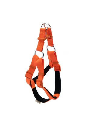 Doggie Konfor Dokuma Ronin Göğüs Tasması Turuncu 2.0*45-55 cm (DSGT M)