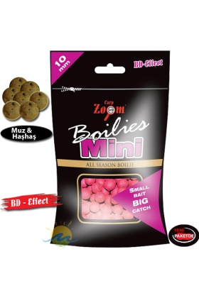 CZ 2318 Mini Boilies 10 mm Muz & Haşhaş