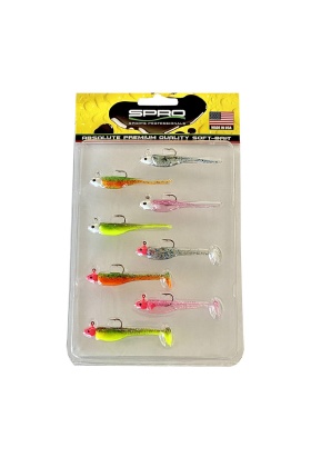 Silikon Sahte Balık Yem Seti - Spro - 5cm - Ready (4663 507)