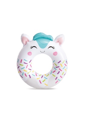 Çocuk Yüzme Simidi - Intex - Sevimli Kedi Figürlü - 76 cm (59266)