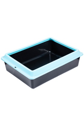 Açık Kedi Tuvaleti - Turkuaz