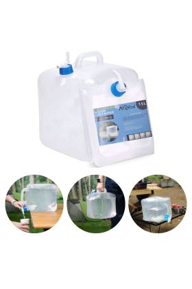 Katlanabilir Musluklu Su Bidonu - 12 Litre - Su Sebili - Argeus