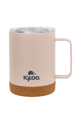 Çelik Mug Termos - Igloo - Cork - 350ml - Bej - 205696