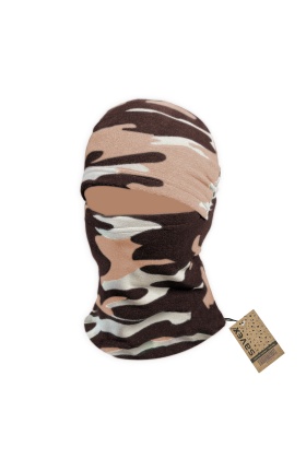 Savex Polar Kar Maskesi Kahve Kamuflaj