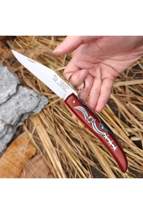 Katlanır Cep Çakısı - Ahşap Saplı - Okapi - No:1