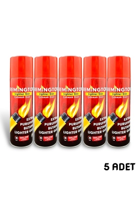 Çakmak Gazı Tüpü - Tam Dolu - 270 ml. - 5li  (RMTN)