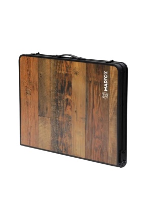 Katlanabilir Ahşap Kamp Masası - Izgaralı - Madfox Eazy - 547210