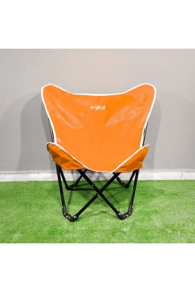 Argeus Butterfly Katlanabilir Kamp Sandalyesi Turuncu