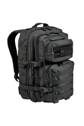 Taktikal Sırt Çantası - Mil-Tec Trum - 36 lt - Siyah - (14002202)