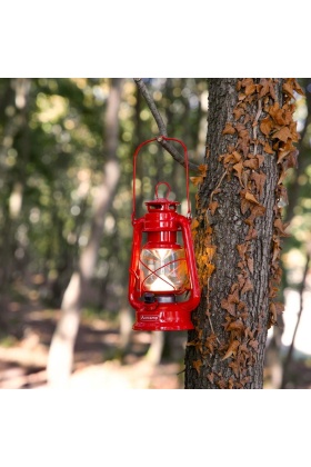 Retro Gemici ve Kamp Lambası - Orcamp - Kırmızı (OUT-4210)