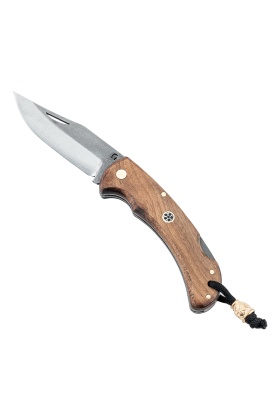 Katlanır Cep Çakısı - Ahşap Saplı - İpli - Savex - 3279