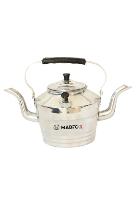 Kamp Çaydanlığı - Çift Taraflı Alüminyum - Süzgeçli Demlik - Madfox - 546241