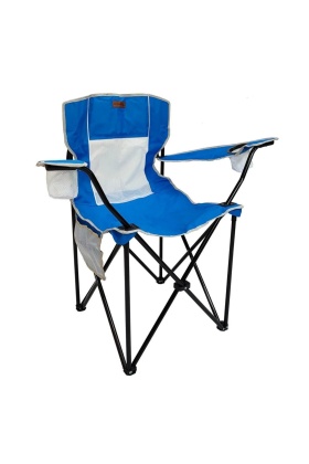 Katlanır Kamp Piknik Sandalyesi - Madfox Harbor - Bardaklıklı - Mavi - 547285 - Taşıma Çantalı