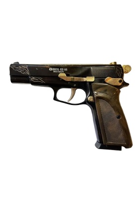 Ekol ES 66 Siyah Altın İşlemeli Havalı Tabanca
