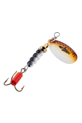 Döner Kaşık - Fishack GlideX - Brownie - 7g - No:3 - Alabalık/Turna/Levrek Olta Kaşığı