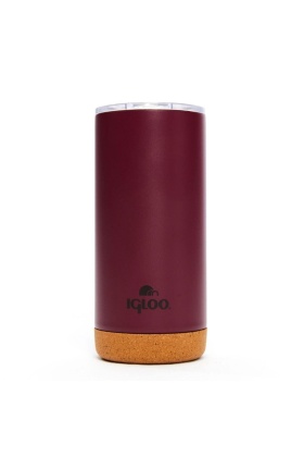 Çelik Mug Termos - Igloo - Cork - 500ml - Bordo - 205695