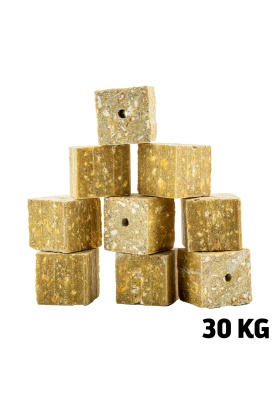 Sazan Yemi - Delikli Küspe - Mısır - Kare - 30 Kg