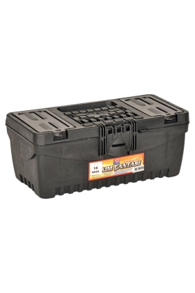 Takım Çantası - 16 Inç - Mega - Malzeme Kutusu - Siyah (Kod 114)