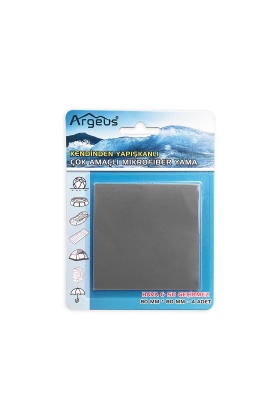 Argeus Kendinden Yapışkanlı Tamir Yaması Gri - (Mont, Şemsiye, Şişme Yatak)