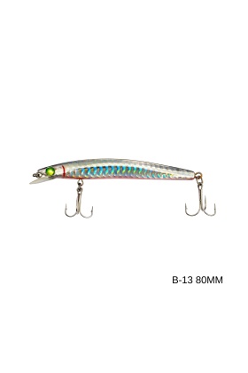 Maket Balık - Kurşun Arkası Rapala - 8cm 5gr - Sea Bose B-13