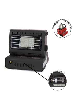 Portatif Kamp Sobası - Madfox Big Fire Maxi - Siyah - 547261