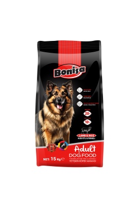 Yetişkin Köpek Maması - Bonisa - Kuzu Etli/Prinçli - 15 Kg