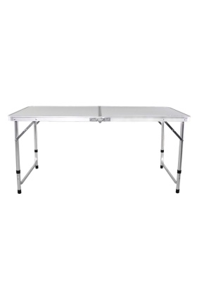 Katlanabilir Alüminyum Kamp Masası - Madfox Field - Beyaz - 547279