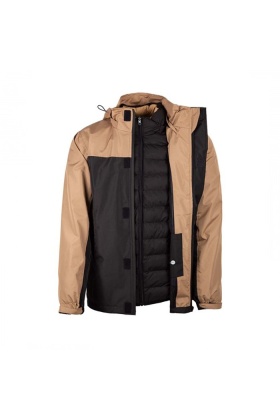 Vav Wear 3TECH Çift Taraflı Su Geçirmez Mont Bej (2150.M32.B)