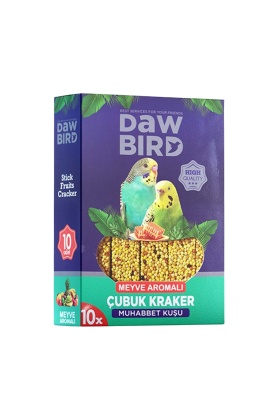 Kuş Krakeri - Dawbird - Meyve Aromalı - 10lu