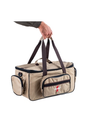 Çok Amaçlı Malzeme Çantası - Büyük - Kum - 35021 - Balıkçı Çantası - Seyahat Çantası