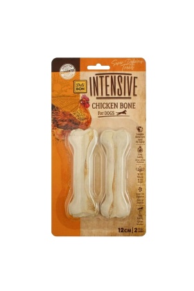 Delibon İntensive Tavuklu Kemik Köpek Ödülü 12 Cm (2li)