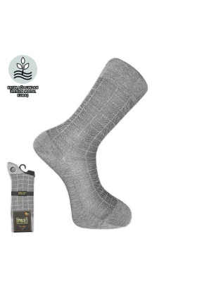 Pro Çorap Atlas Modal Erkek Çorabı Kül Gri (18139-R5)