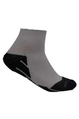 Termal - Coolmax Kısa Çorap - Thermoform - Gri