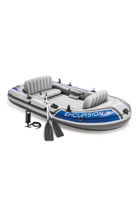 Şişme Bot Seti - Intex - Excursion 4 - 315cm - 4 Kişilik (68324)