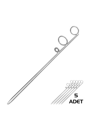 Fishack Paslanmaz Çelik Olta/Kamış Ayağı 5li