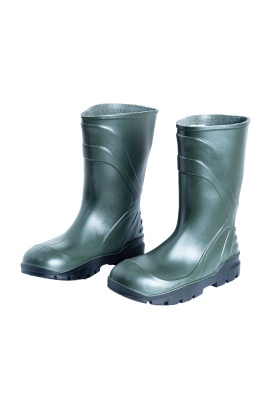 Reçber Pvc Kısa Haki Çizme