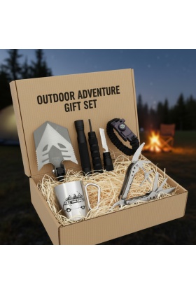 Dağcılar ve Kampçılar İçin 4’lü Outdoor Macera Seti