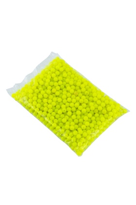 Yüzen Sazan Boncuğu - 14 MM - Neon Yeşili (1 KG)