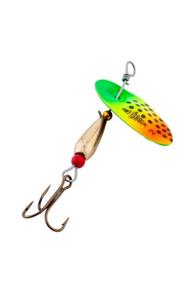 Döner Kaşık - Fishack GlideX - Gökkuşağı XD - 3,6g - No:2 - Alabalık/Turna/Levrek Olta Kaşığı