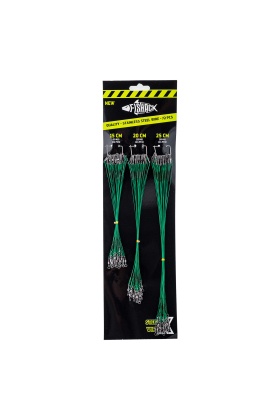 Klipsli Fırdöndülü Çelik Tel - Fishack WireX - 72li Kartela Set