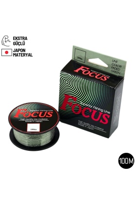 Hayalet Olta Misinası - Focus - 100 Metre - Ekstra Güçlü - 0.20mm - Japon Materyal