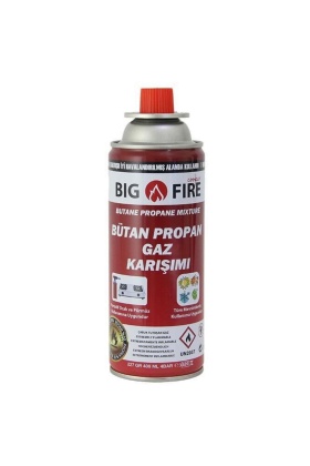 Kamp Ocak Gazı - Valfli Kartuş - Big Fire Power - 227gr - BGF-227