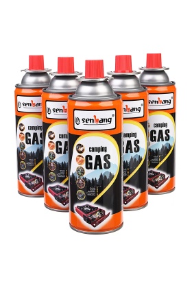 Senbang Kamp Ocak Gazı Valfli Kartuş 227gr - 5 Adet