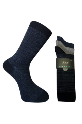 8501-3 Penye Casual 3lü Erkek Çorabı