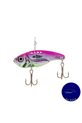 Vibrasyon Yem - LRF/Spin Jig - Fishack VibraX - 15g 55mm - Sparkle - UV Boyalı