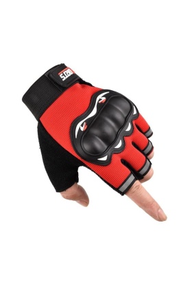 Kemik Taktikal Eldiven - Savage - Sports - Kırmızı (1109)