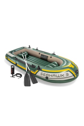 Şişme Bot Seti - Intex - Seahawk 3 - 295cm - 3 Kişilik (68380)